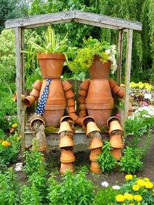 Gardening botanical flowerbed