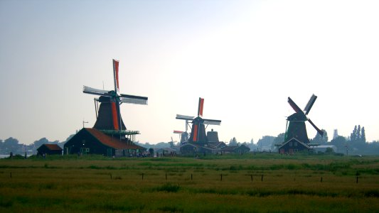 Mills in Zaanse Schans photo