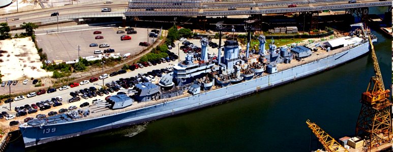 USS Salem (CA 139) taken in Quincy, MA, July 2009. The photographer was Al Coombs