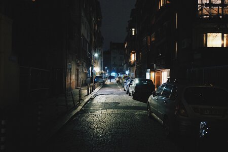 Night dark urban