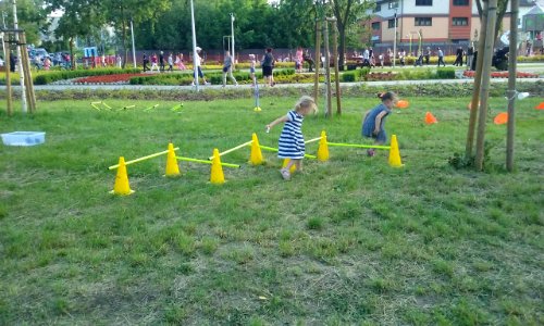 Children's Day in New City Park ”Bulwary”