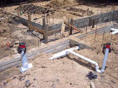 Building construction concrete