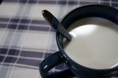 Milk breakfast home photo