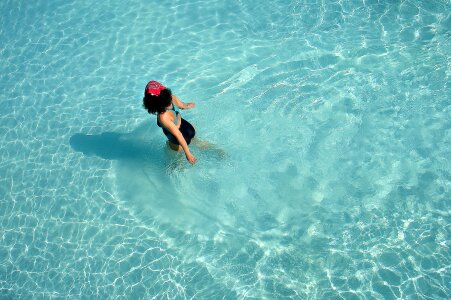 Blue holiday relax