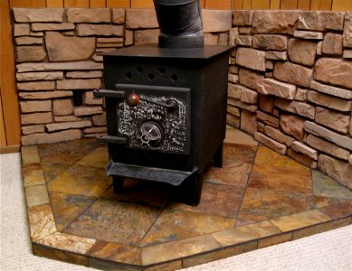 The Stove is Styling in the Corner