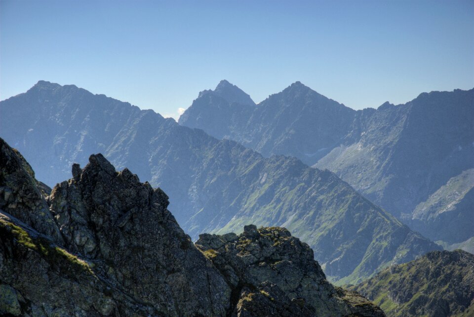 Mountains view nature