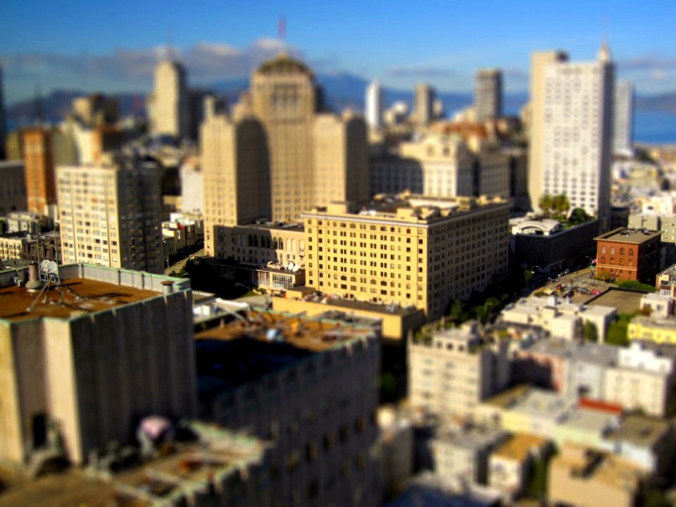 San Francisco Tilt Shift