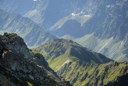 Mountains view nature photo