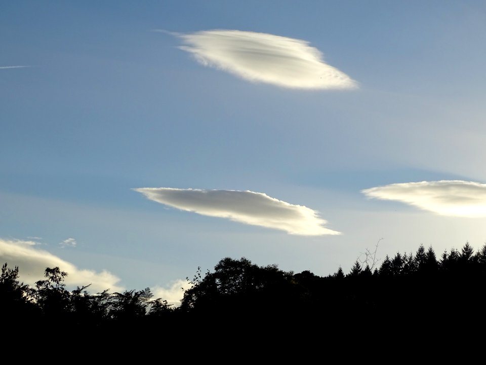 UFO clouds?