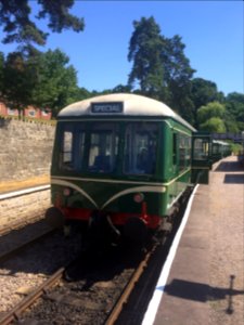 Diesel Train on Dean Forest Railway photo