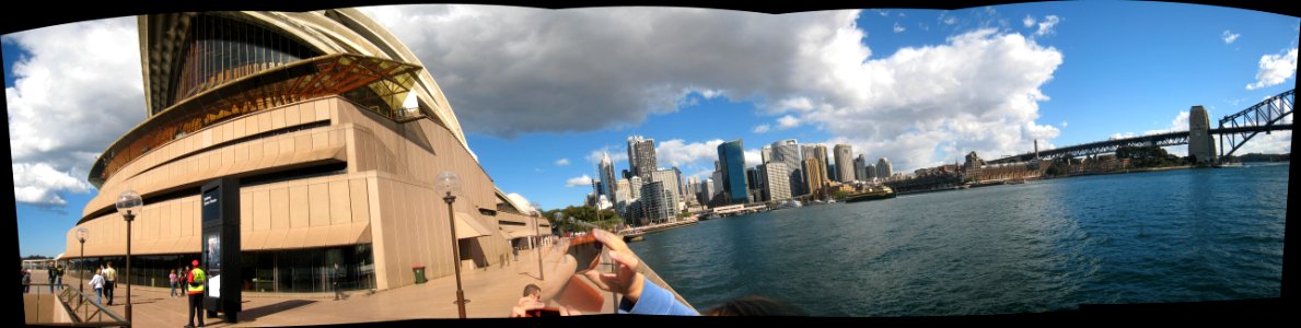 Sydney Panorama Created in Autostitch