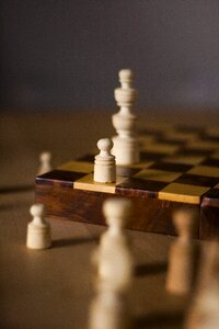 Game strategy figures photo