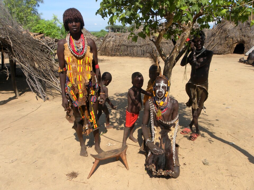 Children tribe travel