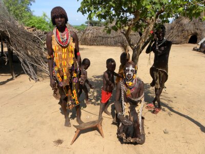 Children tribe travel