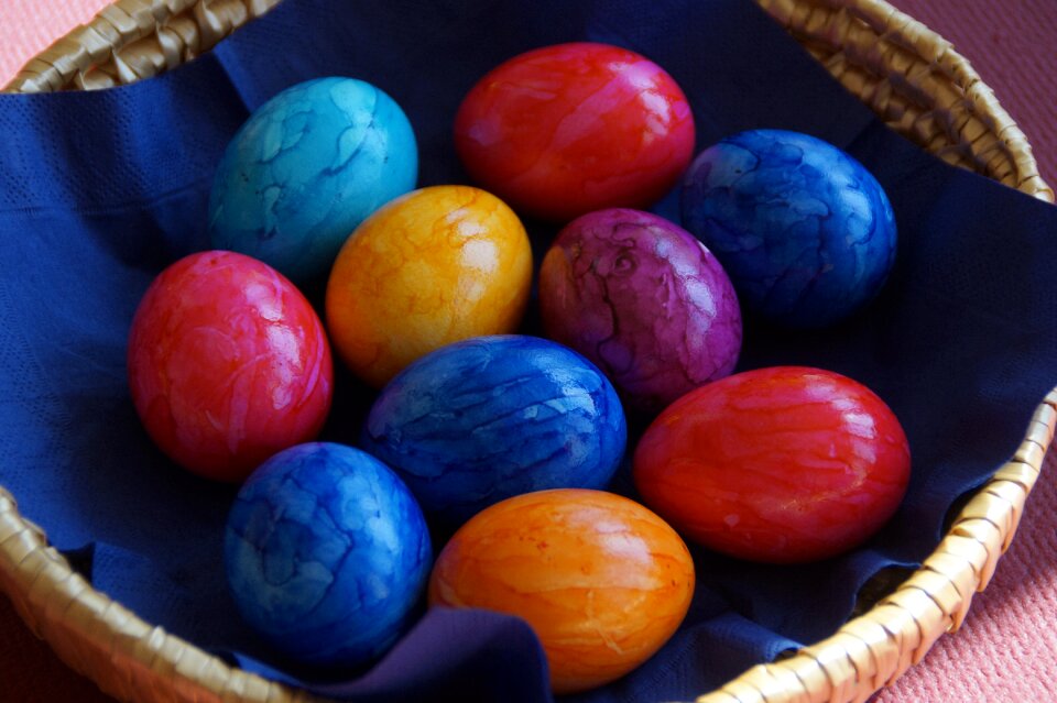 Basket körbchen easter basket egg