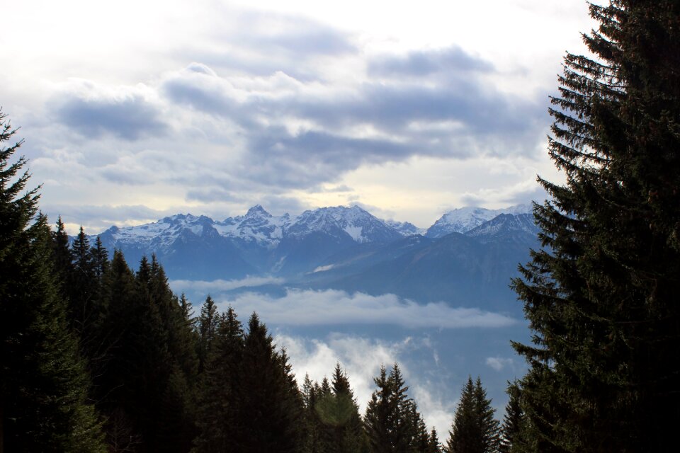 Nature hike landscape