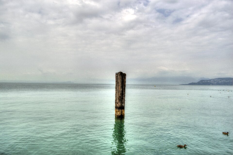 Nature lake beach
