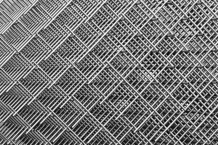 Rods raster metal pattern photo