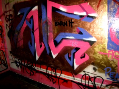Stairway Graffiti Art