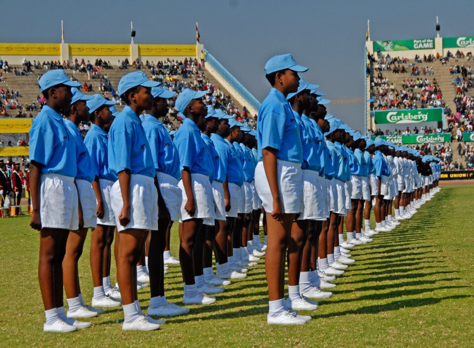 Police day formation gaborone
