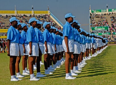 Police day formation gaborone