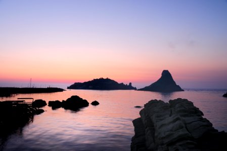 Islands of the Cyclops at Dawn Sicily Italy - Creative Commons by gnuckx
