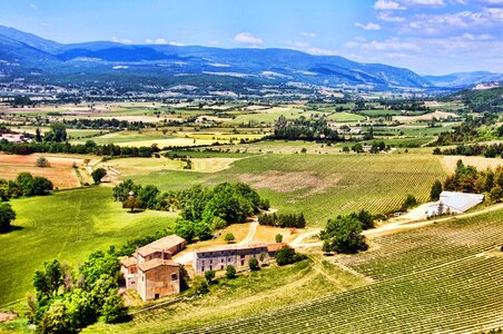 South of france mediterranean building