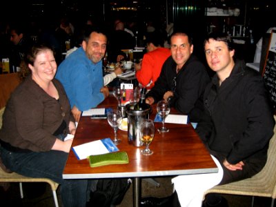 Dinner with Three Aussie Amigos