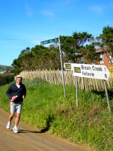 Proof I ran in Tasmania