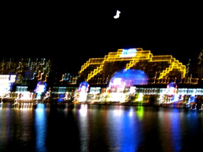 Lightpainting Darling Harbour photo
