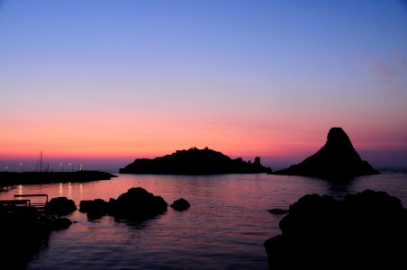 Islands of the Cyclops at Dawn Sicily Italy - Creative Commons by gnuckx