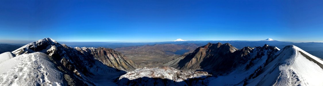 Summit Hike at Mt. St. Helens NM in WA