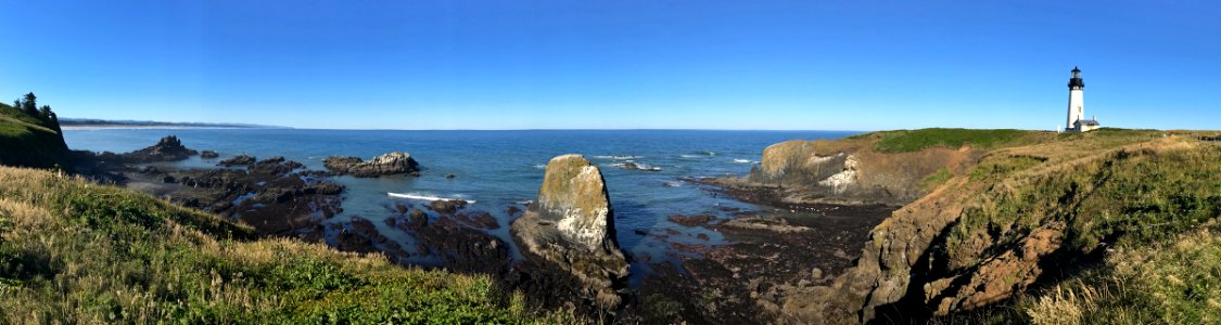 Yaquina Head at Pacific Coast in OR photo