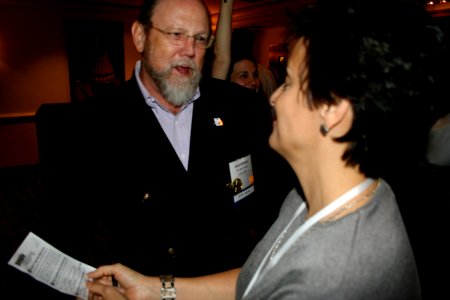 Welcome Reception People Tagging Activity photo