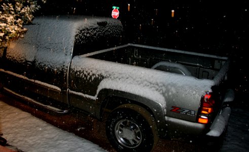 Wednesday Night Snowfall