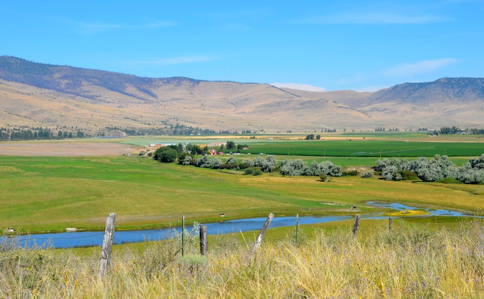 Ernie Foust, landowner, at the Foust Wetlands Reserve Program easement celebration July 26, 2016. Lake County, Montana.