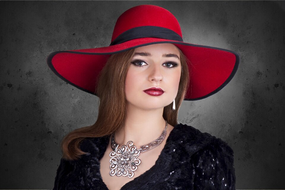Elegance silver red