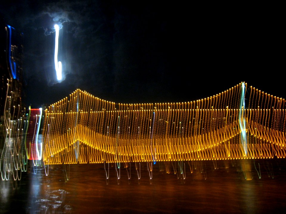 Lightpainted Story Bridge