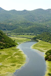 Landscape montenegro valley photo