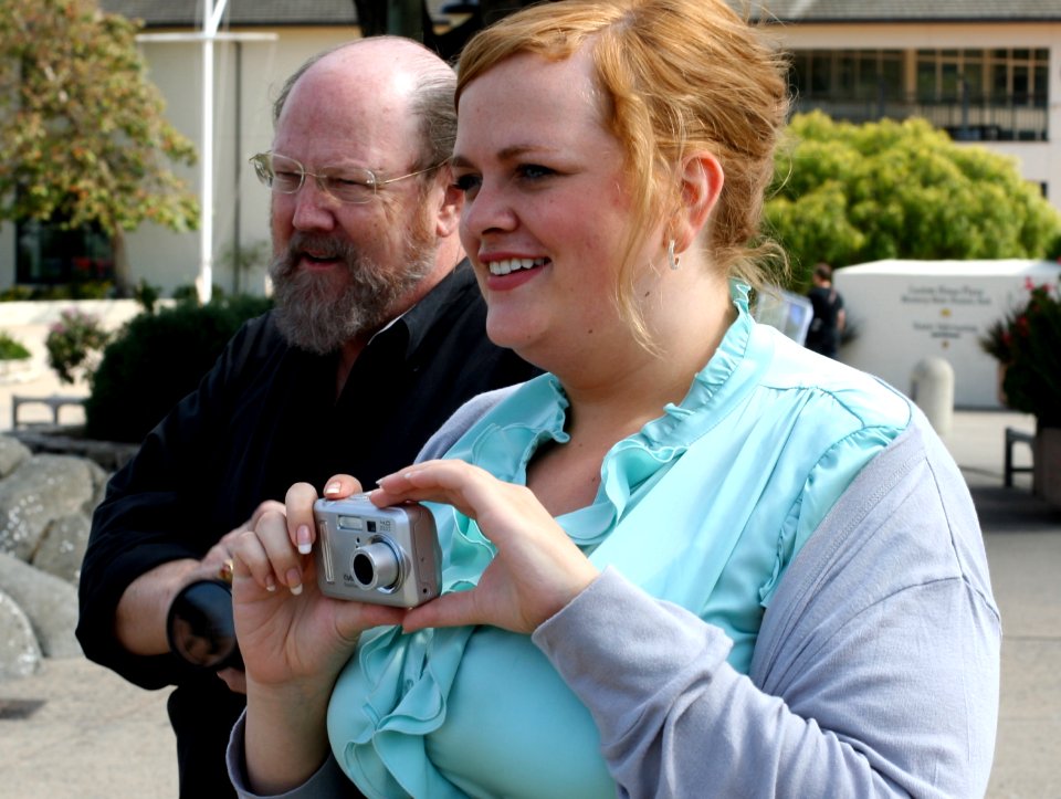 Larry and Beth Watching the Seals