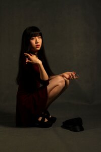 Indoor model woman