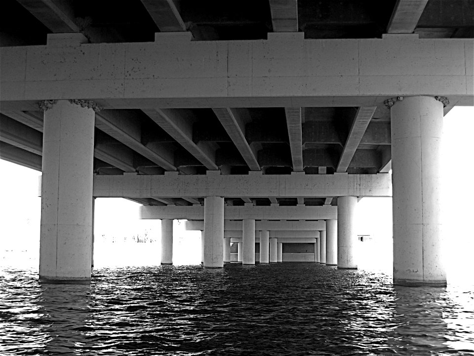 Perspective Under Scottsdale Road Bridge