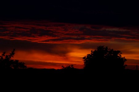 Puesta de sol en San Pedro de Ceque.