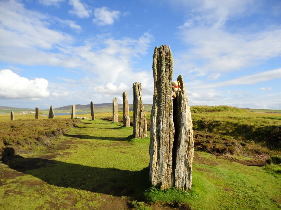 Landscape mystical place of worship