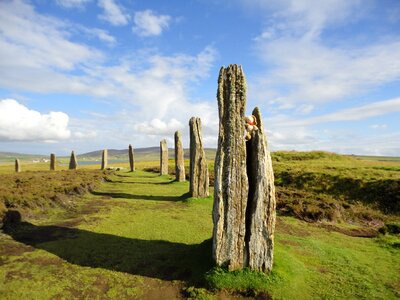 Landscape mystical place of worship