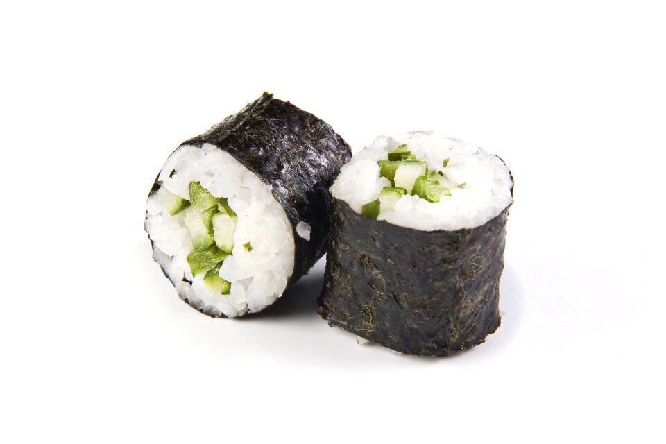 Rice avocado roll