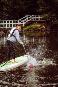 SUP Boarding, Aulanko Outdoors, Hämeenlinna, Finland.