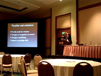 Carl Berger Speaking on New Scholarship