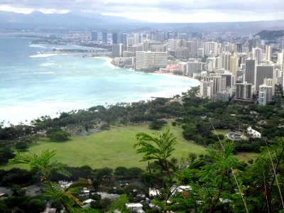 Waikiki from Diamond Head photo