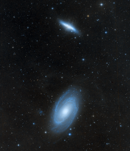 M81 & M82 - POSS-II photo
